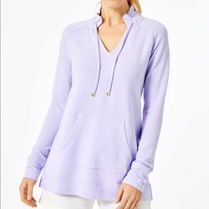 Lily Pulitzer Cassi Popover XL Lilac
